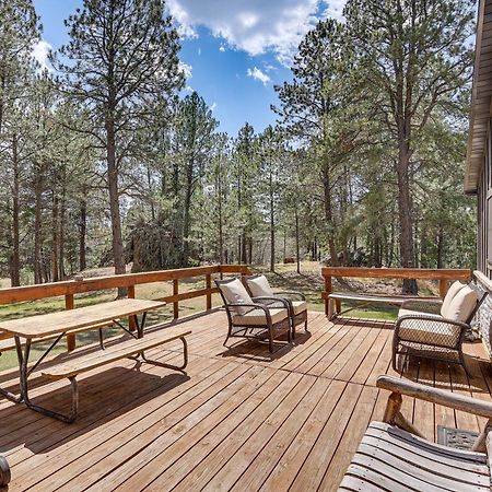 Private Black Hills Home With Corral Horses Welcome Custer Esterno foto
