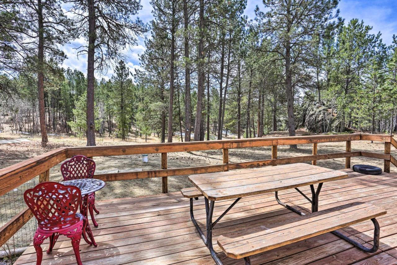 Private Black Hills Home With Corral Horses Welcome Custer Esterno foto
