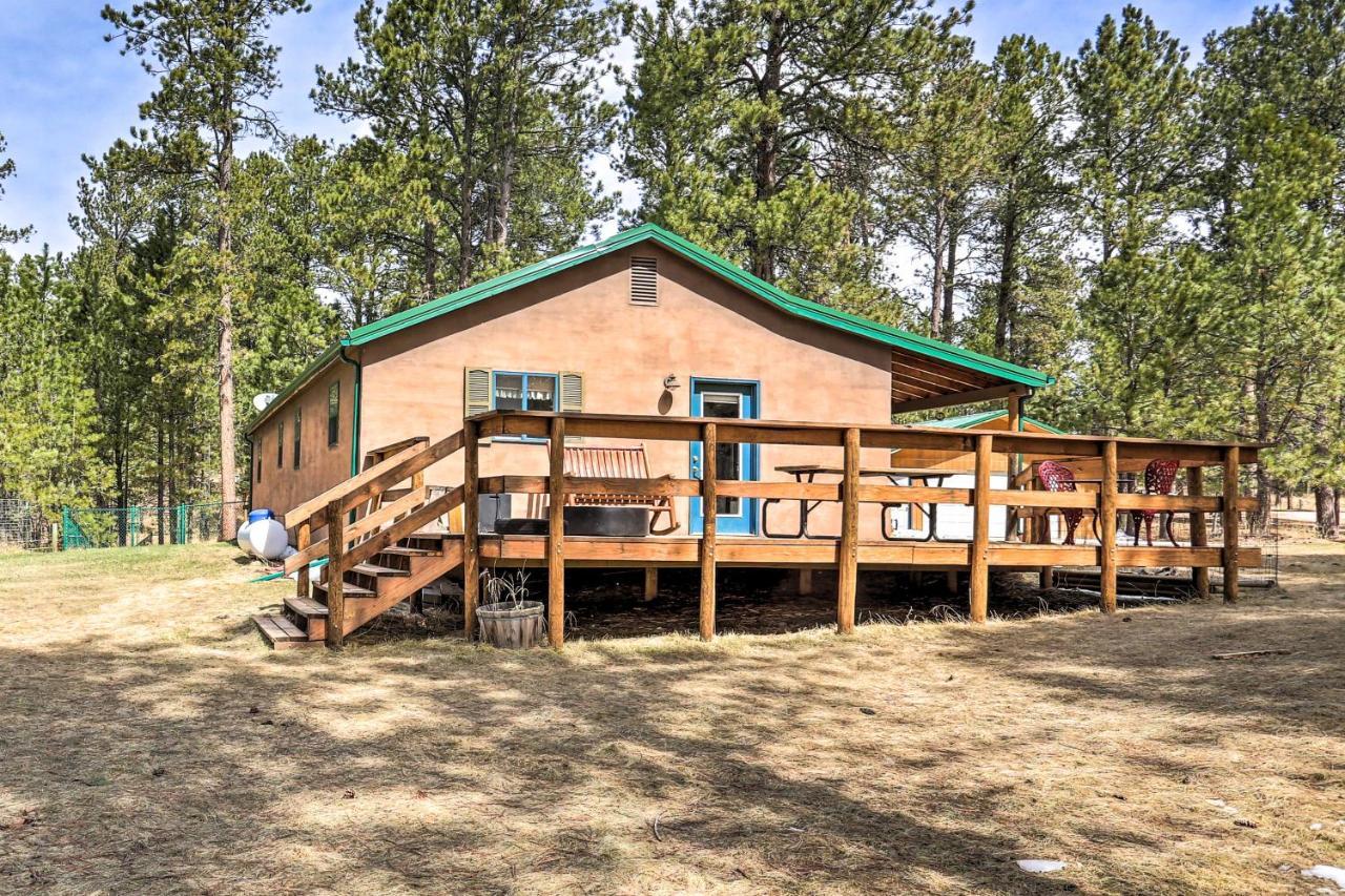 Private Black Hills Home With Corral Horses Welcome Custer Esterno foto