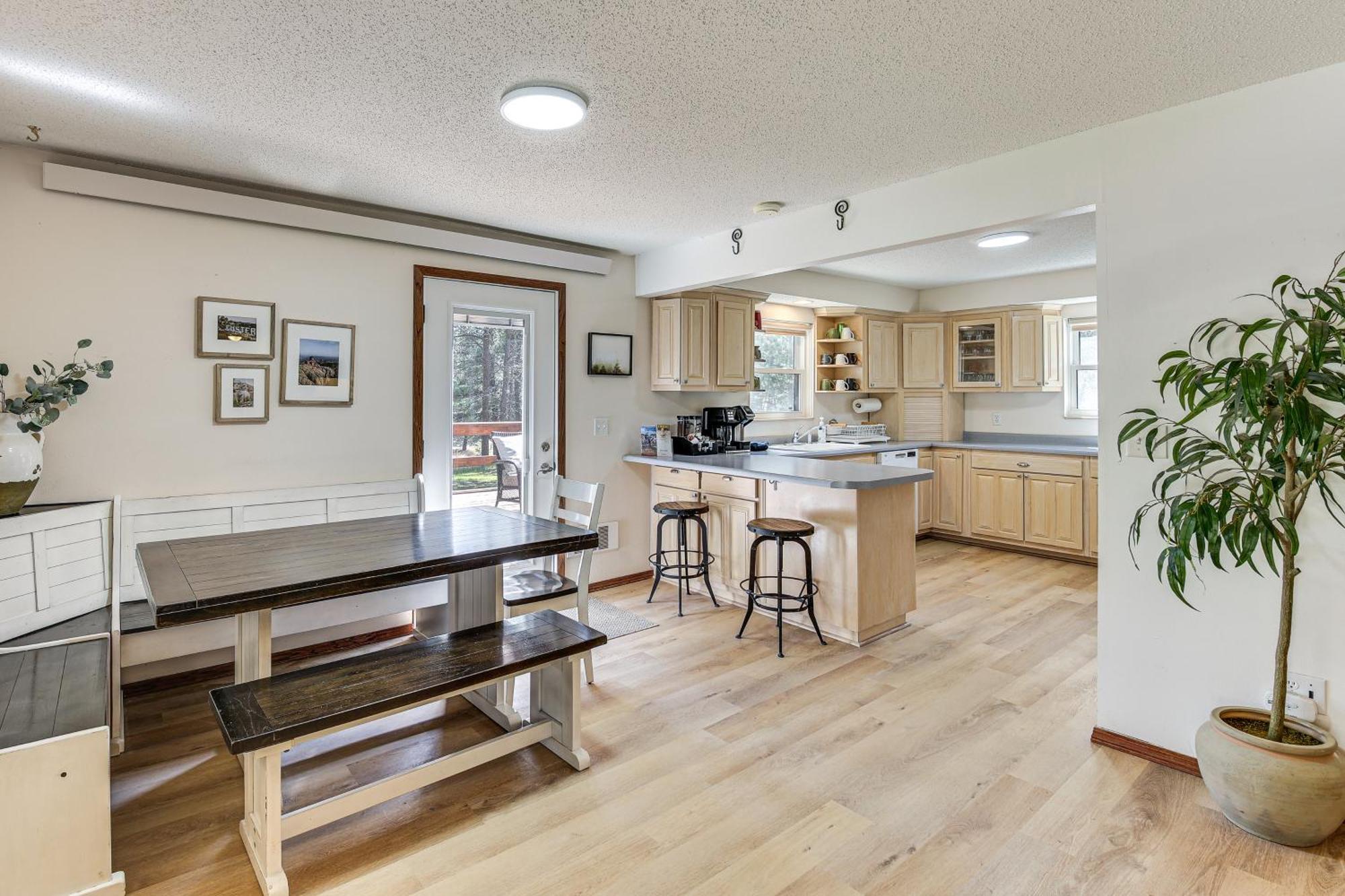 Private Black Hills Home With Corral Horses Welcome Custer Esterno foto